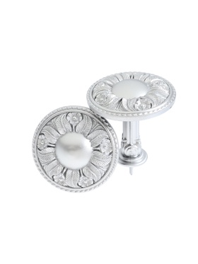 Крючок для штор CAPPIO KS031, d=95 мм, цвет серебро, 2 шт