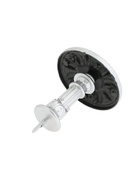 Держатель для штор CAPPIO KS031, d=95 мм, цвет серебро, 2 шт. - фото 60173490