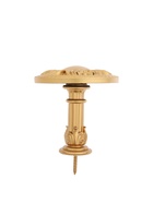 Держатель для штор CAPPIO KS031, d=95 мм, цвет золото, 2 шт. - фото 60173502