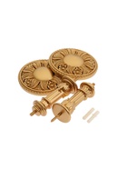 Держатель для штор CAPPIO KS031, d=95 мм, цвет золото, 2 шт. - фото 60173505