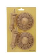 Держатель для штор CAPPIO KS031, d=95 мм, цвет золото, 2 шт. - фото 60173506