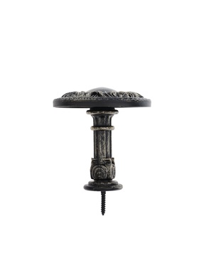 Держатель для штор CAPPIO KS031, d=95 мм, цвет черное золото, 2 шт.