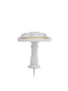 Держатель для штор CAPPIO KS032, d=98 мм, белый с золотом, 2 шт. - фото 60173516