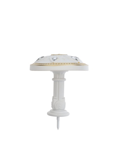 Держатель для штор CAPPIO KS032, d=98 мм, белый с золотом, 2 шт.