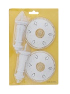 Держатель для штор CAPPIO KS032, d=98 мм, белый с золотом, 2 шт. - фото 60173520