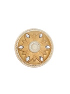 Держатель для штор CAPPIO KS032, d=98 мм, цвет золото с серебром, 2 шт. - фото 60173531