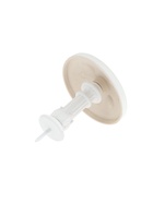 Держатель для штор CAPPIO KS033, d=98 мм, белый с золотом, 2 шт. - фото 60173539