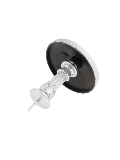 Держатель для штор CAPPIO KS033, d=98 мм, цвет серебро с золотом, 2 шт.
