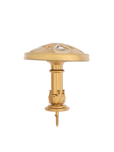 Держатель для штор CAPPIO KS033, d=98 мм, цвет золото с серебром, 2 шт.