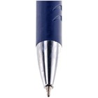 Ручка шариковая автоматическая Cello "Wings" 0,7 мм, грип, стержень синий - Фото 2