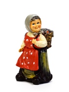 Садовая фигура из полистоуна «Бабушка с гусём», 10×10×20 см, Greengo - фото 59850099