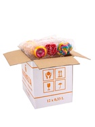 УЦЕНКА Карамель леденцовая "Сердце. Пончик. Цветок", малина, тутти-фрутти, клубника, 30 г - Фото 3