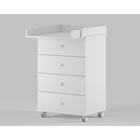 Комод пеленальный ИНКАНТО Nova 600/4, 85х64х45 см, ЛДСП, белый - фото 119073809 Комод пеленальный ИНКАНТО Nova 600/4, 85х64х45 см, ЛДСП, белый - фото 119073809