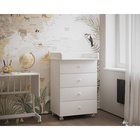 Комод пеленальный ИНКАНТО Nova 600/4, 85х64х45 см, ЛДСП, белый - фото 119073810 Комод пеленальный ИНКАНТО Nova 600/4, 85х64х45 см, ЛДСП, белый - фото 119073810