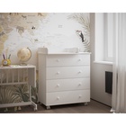 Комод пеленальный ИНКАНТО Nova 800/4 с органайзером, 85х84х45 см, ЛДСП, белый - фото 119073816 Комод пеленальный ИНКАНТО Nova 800/4 с органайзером, 85х84х45 см, ЛДСП, белый - фото 119073816