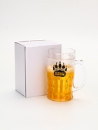 Пивная кружка охлаждающая «Хозяин бани», 420 мл, двойные стенки - фото 60871187