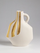 Ваза настольная керамика "Оделис" 21,5х16 см, белый - фото 60173596