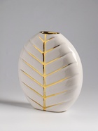 Ваза настольная керамика "Новайо" 18х17 см, белый - фото 60173610