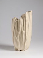 Ваза настольная керамика "Джалис" 22,5х12 см, бежевый - фото 60173621