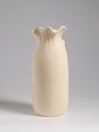 Ваза настольная керамика "Терсеро" 23,5х10 см, бежевый - фото 60173626