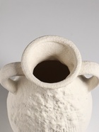 Ваза настольная керамика "Фонси" 20,5х10 см, белый - фото 60173646