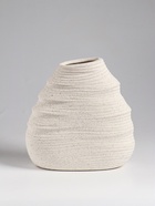 Ваза настольная керамика "Элладио" 18х17,5 см, белый - фото 60173654