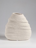 Ваза настольная керамика "Элладио" 18х17,5 см, белый - фото 60173657