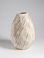 Ваза настольная керамика "Беажио" классик, 24,5х15 см, бежево-коричневый - фото 60173673