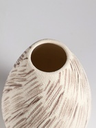 Ваза настольная керамика "Беажио" классик, 24,5х15 см, бежево-коричневый - фото 60173674