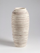 Ваза настольная керамика "Беажио" элит, 25,5х10 см, бежево-коричневый - фото 60173678