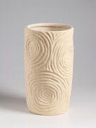 Ваза настольная керамика "Гуидо" 23х13 см, белый - фото 60173681