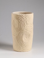 Ваза настольная керамика "Гуидо" 23х13 см, белый - фото 60173683