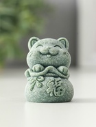 Сувенир песчаник "Манэки-нэко" набор 4 шт 4,3х4х5,5 см - фото 809309875