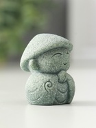 Сувенир песчаник "Маленький монах в азиатской шляпе" 3,5х4х4,5 см - фото 809309881