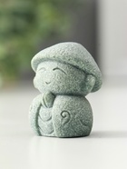 Сувенир песчаник "Маленький монах в азиатской шляпе" 3,5х4х4,5 см - фото 809309883