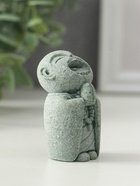 Подставка под благовония песчаник "Маленький монах Сян Дао" 3,5х3х5,5 см - фото 809309891