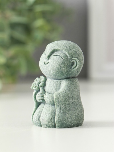 Набор фигурок песчаник «Буддийские монахи», 3 шт., 3.2×3.5×6.2 см