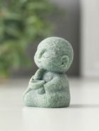 Сувенир песчаник "Маленький монах с чётками - священные писания" 3,3х4х7 см (комплект 2 шт) - фото 60173771