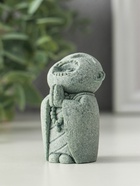 Фигурка песчаник «Маленький монах с чётками - священные писания», 3.3×4×7 см - Фото 3