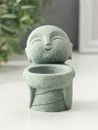 Подсвечник на 1 свечу песчаник «Маленький монах», d=4 см, 6×9×8.5 см - Фото 1