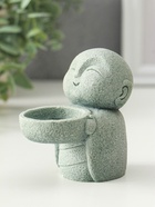 Подсвечник на 1 свечу песчаник «Маленький монах», d=4 см, 6×9×8.5 см - Фото 4