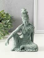 Сувенир песчаник "Богиня Гуанинь" 10х17х19,5 см - фото 809309968