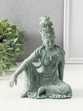 Фигурка песчаник «Богиня Гуань Инь», 10×17×19.5 см