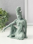 Сувенир песчаник "Богиня Гуанинь" 10х17х19,5 см - фото 809309971