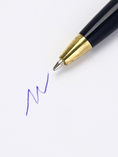 Ручка шариковая, синяя паста, 1.0 мм, пластик «Выпускник!»