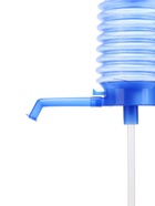 Помпа для воды, механическая, прозрачная, под бутыль от 11 до 19 л, голубая - Фото 6