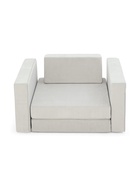 Мягкий диван-конструктор, 11 деталей, серый - Фото 8