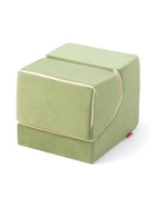 Мягкое кресло "Куб", цвет зеленый-молочный КИ-540Ц - фото 60871239