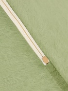 Мягкое кресло "Куб", цвет зеленый-молочный КИ-540Ц - фото 60871241