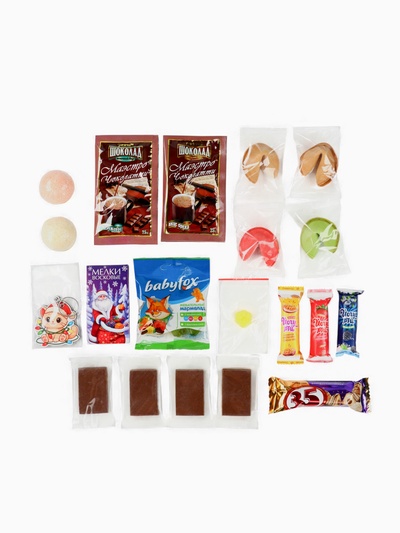 Адвент-календарь новогодний на 12 дней, сладкий подарок «Новый год»